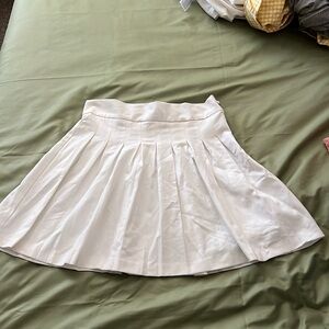 White Tennis Skirt